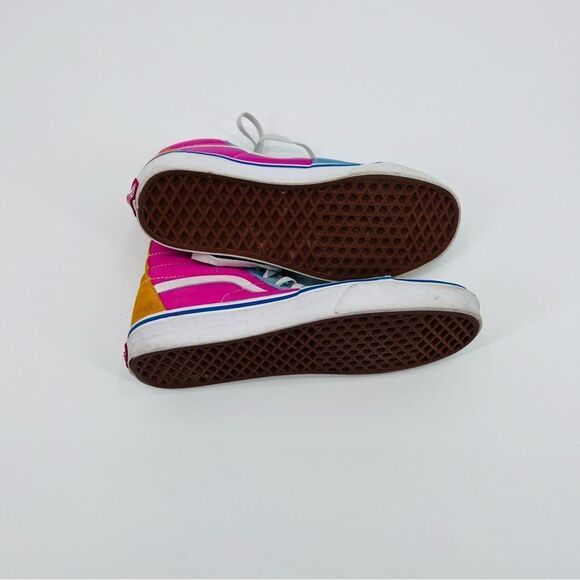Vans Sneakers Multicolor Canvas Hi Size 10.5 - Picture 9 of 11